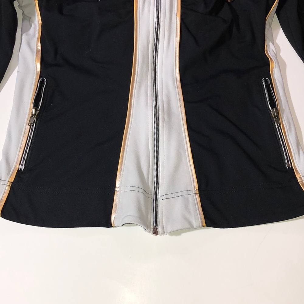 Boston Proper Sport Black Active Full Zip Hoodie - Picture 6 of 8